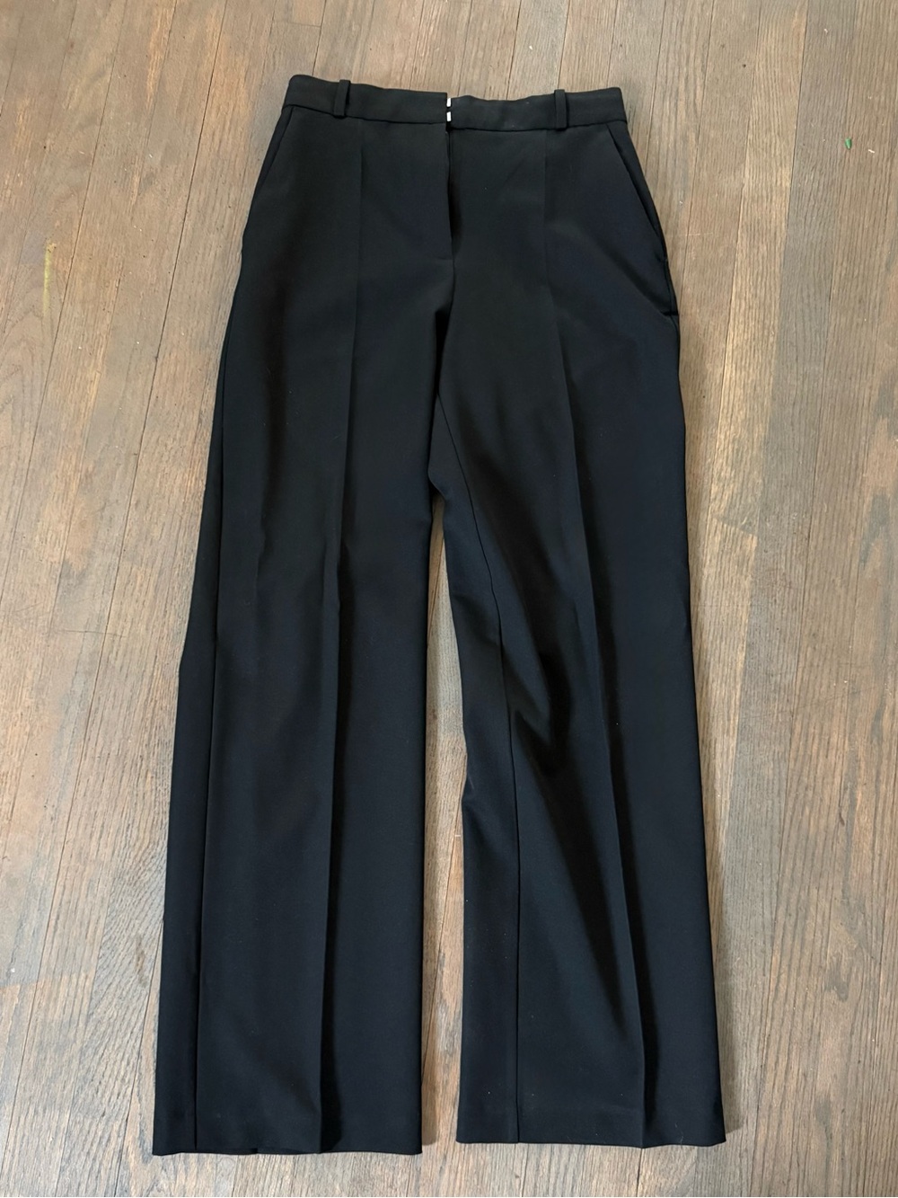 H&M Black Wide-Leg Trousers